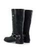 Bianco Biker Boots in Black