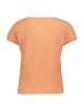Betty Barclay Strukturshirt mit U-Boot-Ausschnitt in Peach