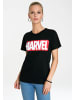 Logoshirt Print T-Shirt Marvel Comics in schwarz