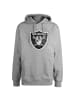 FANATICS Kapuzenpullover NFL Las Vegas Raiders Pull Over in grau / schwarz