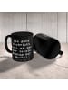 Mr. & Mrs. Panda Kaffeebecher Spruch Hoffnung Montag mit Spruch in Schwarz