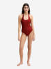 Marc O'Polo Badeanzug Shiny in tall poppy