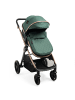 BeBelissimo 2 en 1 Kinderwagen - Wickeltasche - Iris in Grün