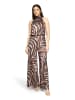 Vera Mont Jumpsuit mit Animalprint in Brown/Brown