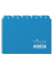 Durable Leitregister A-Z A6quer PP 25-teilig blau