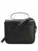 Seidenfelt SFM227 Crossbag - Umhängetasche 16 cm (black/silver) in schwarz silber