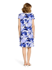 Betty Barclay Stufenkleid kurzarm in Weiß/Blau