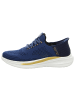 Skechers Sportlicher Slipper in blau