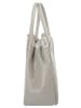 Cluty Handtasche echt Leder in grau