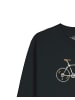wat? Apparel Sweatshirt Doodle Bike in Schwarz