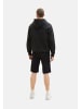 Tom Tailor Shorts 'Bermuda' in schwarz
