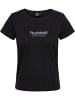 Hummel T-Shirt Hmlbooster Lebensstil Damen in BLACK