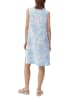 S.OLIVER RED LABEL Kleid in creme , blau