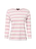 Franco Callegari Shirt in altrosa weiß - 0001