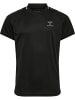 Hummel Hummel T-Shirt Hmlongrid Multisport Kinder Atmungsaktiv Leichte Design Schnelltrocknend in JET BLACK/FORGED IRON