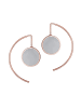 Elli Ohrringe 925 Rosegold Geo in Rosegold