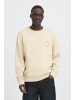 BLEND Klassisches Langarm-Sweatshirt Rundhalsausschnitt in Grau