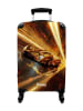 NoBoringSuitCases Suitcase, Koffer, Reisekoffer Sportwagen gold