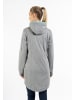 Schmuddelwedda Funktionsjacke in Grau Melange Dunkelaqua