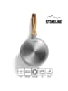 Stoneline Bratpfanne 18 cm | ohne Deckel in Holzoptik
