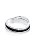 Elli Ring 925 Sterling Silber in Schwarz