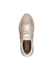 Tamaris Turnschuhe aus Leder Beige