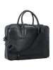 Lancaster Capital Aktentasche Leder 35 cm Laptopfach in noir