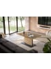 58 aufm Kessel COUCHTISCH Höhenverstellbar Else 4 120x49x70 Holzwerkstoff Asteiche