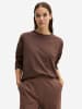 Marc O'Polo Longsleeve Loungewear-Styles in chocolate brown melange
