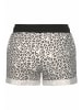 LASCANA Shorts in beige-schwarz