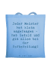 Mr. & Mrs. Panda Schultasche Spruch Wettkampfvorbereitung meiste... in Sky Blue