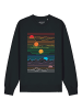 wat? Apparel Sweatshirt Sun And Moon in Schwarz