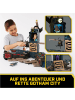 Warner Bros DC Comics Transforming Batmobile + Figur 10 cm 1 Pfeil-Katapult + Effekte 4+