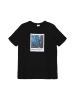 s.Oliver T-Shirt kurzarm in Schwarz