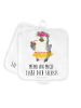 Mr. & Mrs. Panda 2er Set Topflappen Pinguin Kokosnuss mit Spruch in Weiß