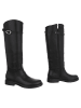 Ital-Design Stiefel in Schwarz