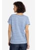 elkline T-Shirt Ocean Vibes in darkblue - stripes