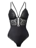 JETTE Stringbody in schwarz