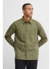 11 Project Hemdjacke PRSimon Overshirt - 21301008-ME  Modische Hemdjacke mit Brusttaschen in Grün