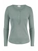 Hessnatur Longsleeve in mattgrün