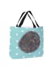 Mr. & Mrs. Panda Tote Bag Fuchs Lord ohne Spruch in Türkis Pastell