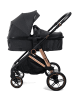 BeBelissimo 3 in 1 Kinderwagen Set Kombikinderwagen - CAVO in Schwarz