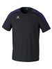 erima T-Shirt in schwarz/ultra violet