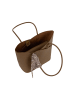 Usha Women 2-In-1 Tote Bag Set in Light Brown