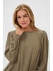 Kaffe Langarm-Bluse KAliv Regular fit in Morel