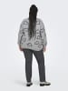 ONLY Carmakoma Strickpullover in Light Grey Melange 1