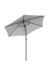 Butlers Sonnenschirm SIESTA mit Schirmständer in Grau