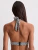 Marc O'Polo Triangel-Bikini-Top Geo Capsule in black AOP