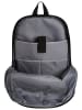 Bugatti Rucksack LETTER'S Kunstfaser in schwarz