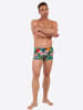 HOM Badeshorts Swim Shorts Peacock in multico print